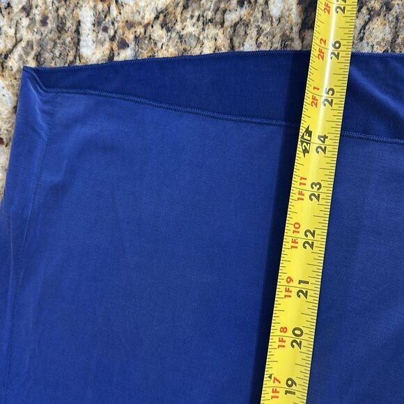 Athleta Ciao Bella Long Sleeve Split Back Top In Blue Size XL - Picture 11 of 11